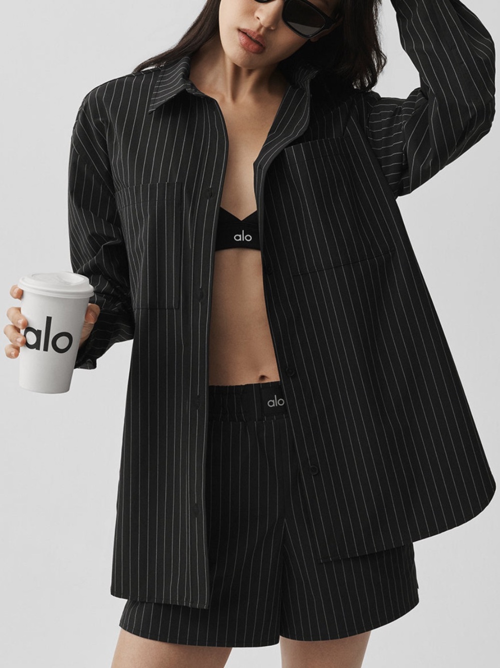ALO Daylight Pinstripe Set
